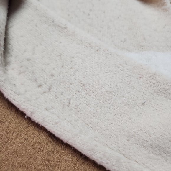 Dress Forum Oversized Hooded Cardigan Cream/Brown - One size - Picture 6 of 6